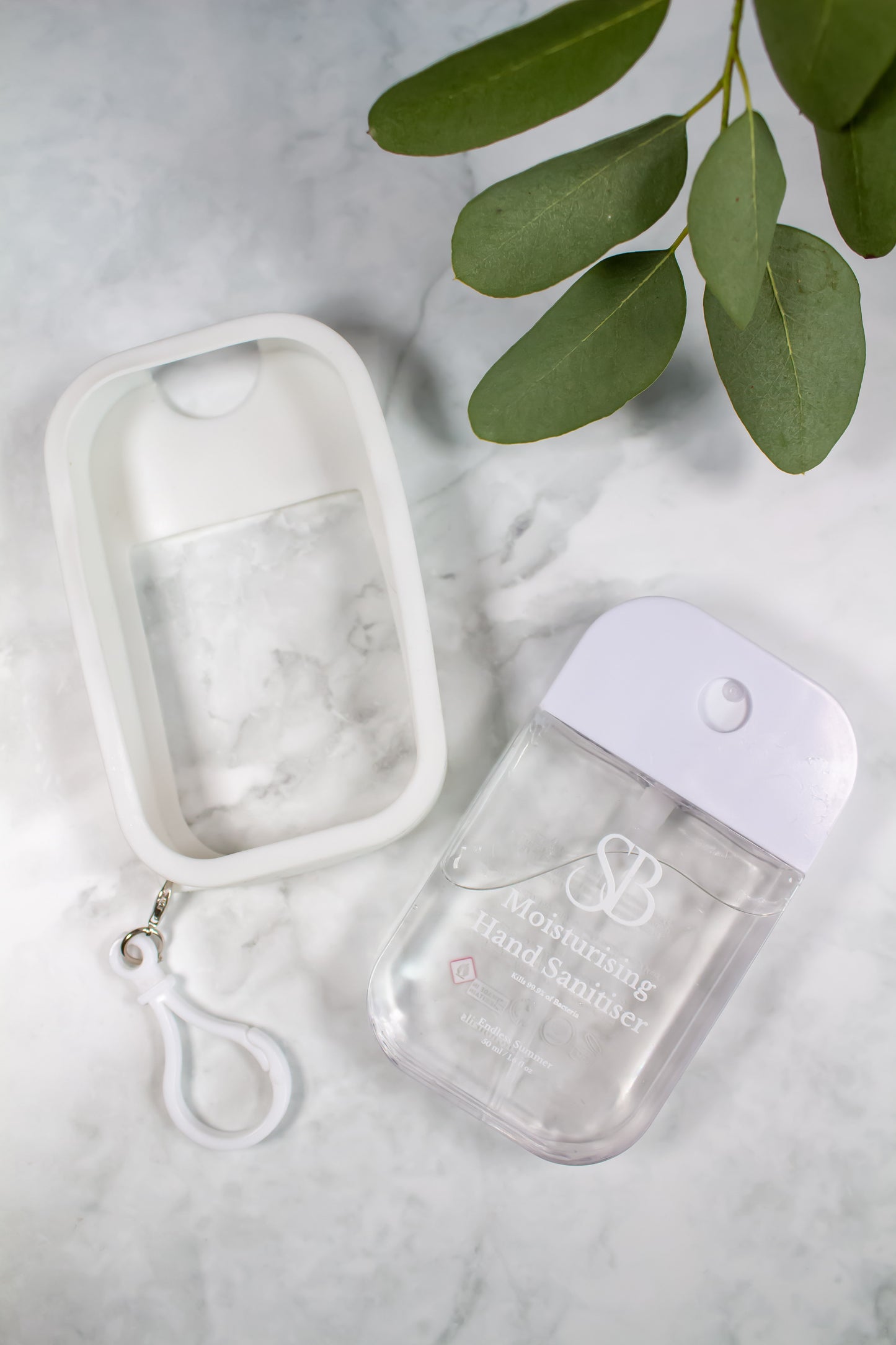 Silicone Sleeve Keyring